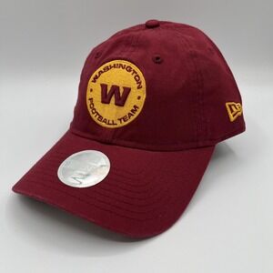 Washington Commanders Football Team New Era Hat Cap Strap Back Womens NFL NEW